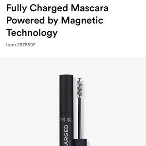 NIB PUR fully charged magnetic mascara